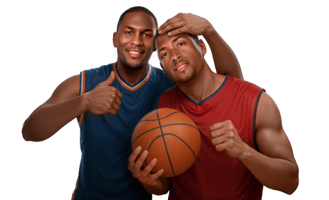 Basketball themed slot game